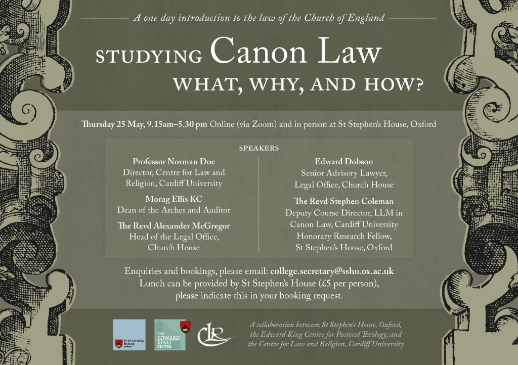 Studying Canon Law What, Why, and How?